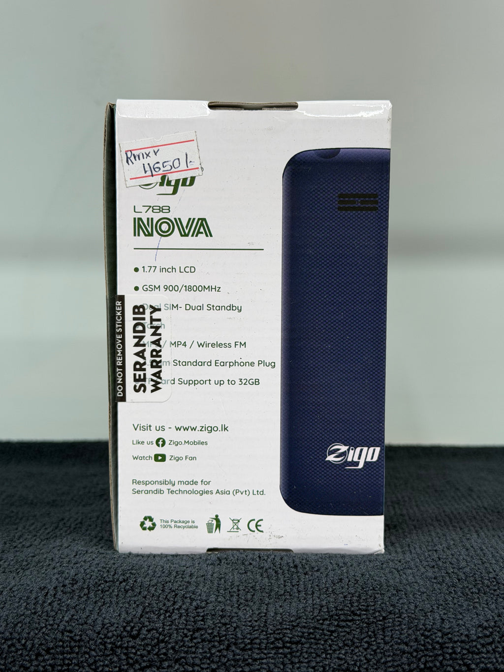 Zigo L788 Nova Keypad Phone