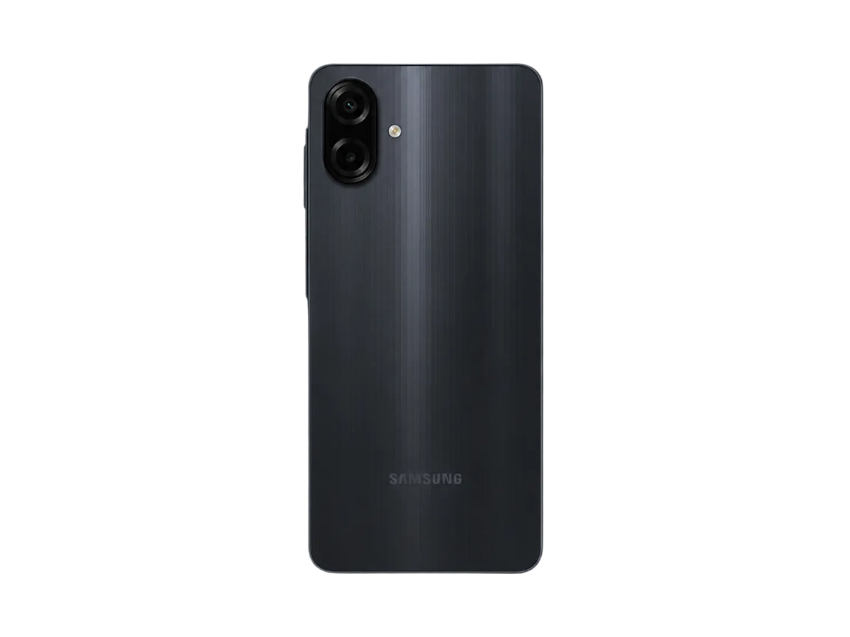 Black - Samsung Galaxy A07 4G back view