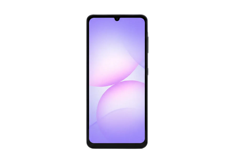 Black - Samsung Galaxy A07 4G front view
