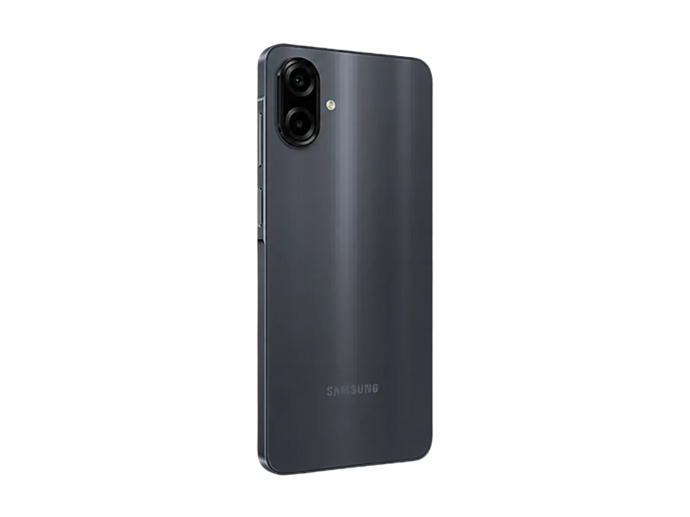 Black - Samsung Galaxy A07 4G rear camera design