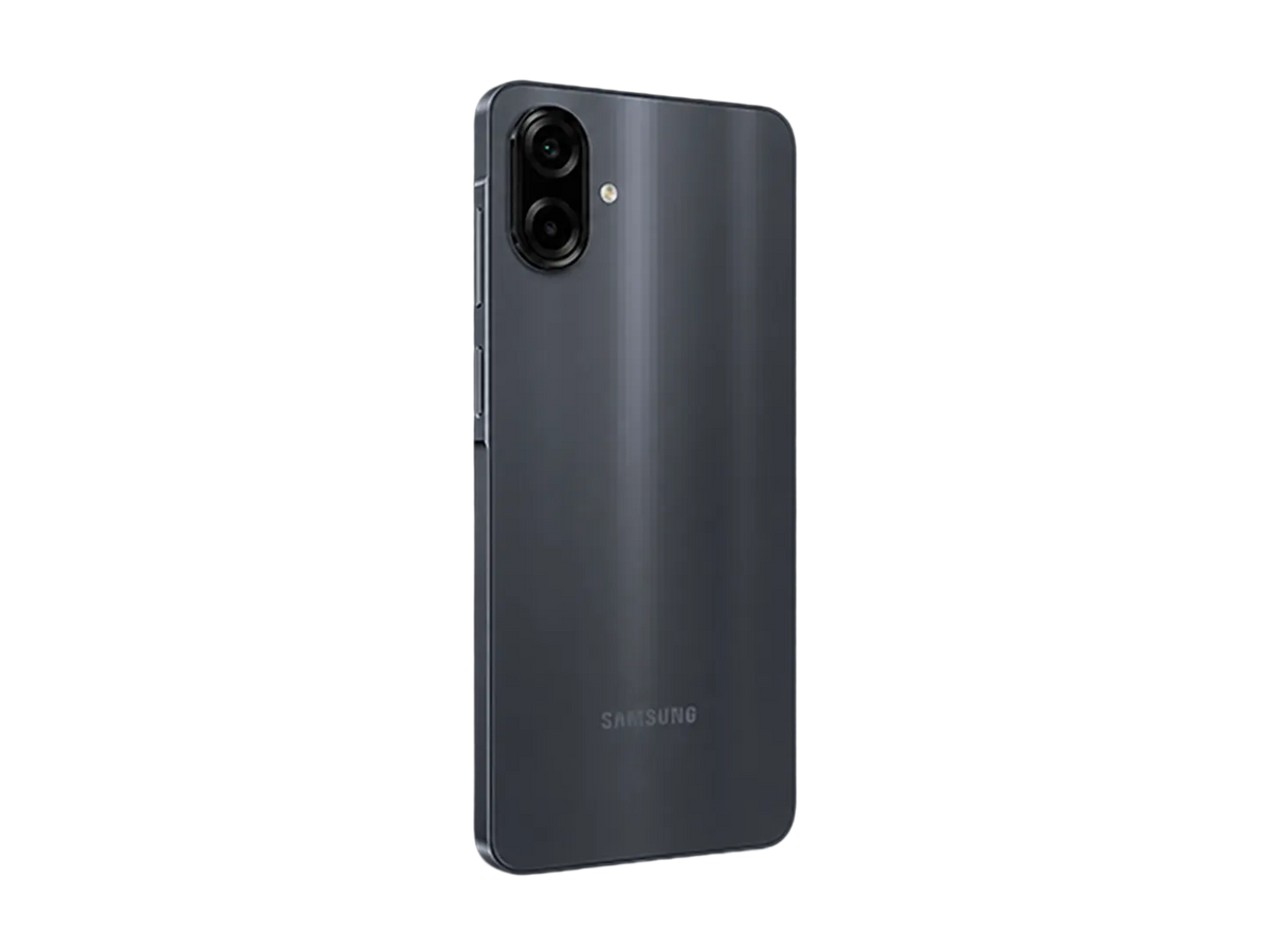 Black - Samsung Galaxy A07 4G rear camera design