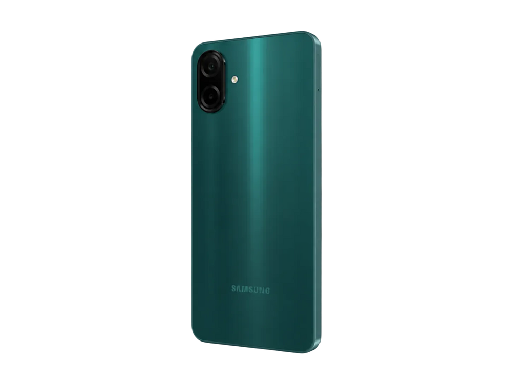 Green - Samsung Galaxy A07 4G back angled view