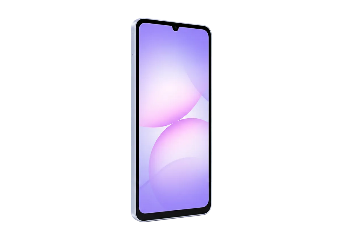 Light Violet - Samsung Galaxy A07 4G display view