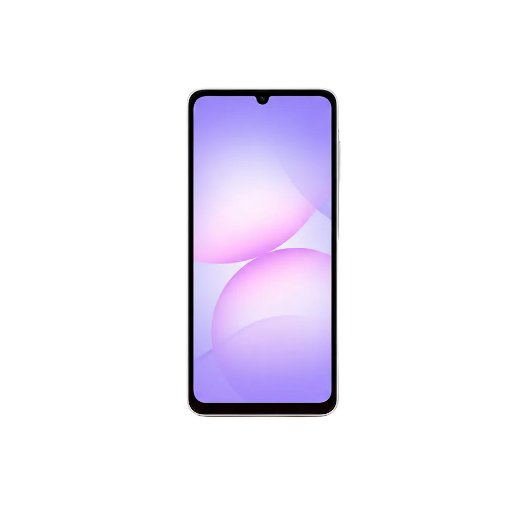 Light Violet - Samsung Galaxy A07 4G front display view