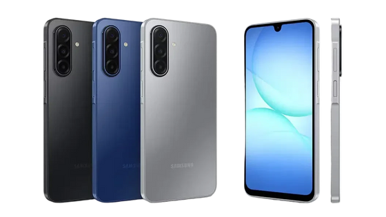 Product Gallery - Samsung Galaxy A17 5G Black Blue and Silver colors