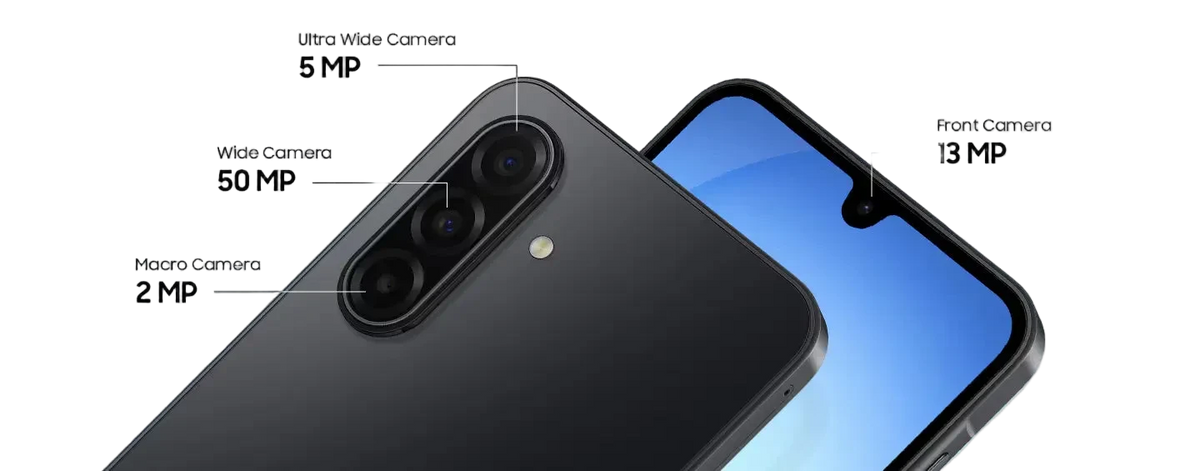 Product Gallery - Samsung Galaxy A17 5G triple camera details